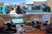 برگزاری مانور دور میزی  آنفولانزای فوق حاد پرندگان توسط اداره دامپزشکی شهرستان نرماشیر