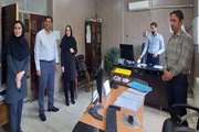  گزارش تصویری - بازدید سرزده دکتر هاشمی و دکتر مهنی سرپرست و کارشناس اداره ارزیابی اداره کل دامپزشکی استان کرمان از اداره دامپزشکی سیرجان