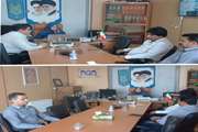 اولین جلسه  هماهنگی پدافند غیر عامل در محل  اداره دامپزشکی شهرستان  نرماشیر برگزار شد
