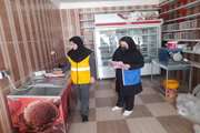 گزارش تصویری بازدید مشترک کارشناسان شبکه دامپزشکی و بهداشت محیط شهرستان گنبکی از مراکز عرضه فرآورده های خام دامی،فروشگاه ها و رستوران ها