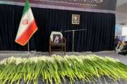 گزارش تصویری حضور مدیر کل دامپزشکی استان کرمان به همراه جمعی از همکاران در آئین بزرگداشت و ادای احترام مدیران و کارکنان دولت در استان به آقای شهید ایران در محل حسینیه ثارالله کرمان