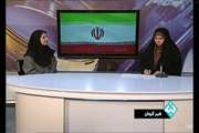 حضور مینا قاضی زاده رییس اداره نظارت بر بهداشت عمومی و مواد غذایی اداره کل دامپزشکی  استان کرمان در استودیو خبر سیمای مرکز کرمان  با موضوع برنامه های دامپزشکی استان در عید قربان