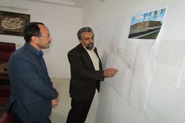 گزارش تصویری: بازدید ریاست سازمان دامپزشکی و مدیر کل دامپزشکی استان کرمان از کشتارگاه در حال احداث ج