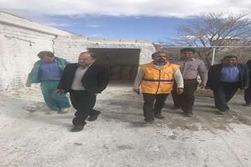 گزارش تصویری: بازدید مدیر کل دامپزشکی استان کرمان از مناطق زلزله زده شهرستان کوهبنان