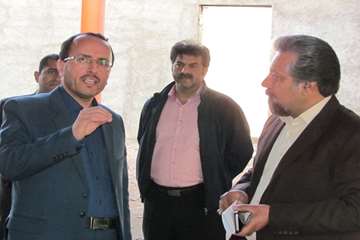 گزارش تصویری: بازدید ریاست سازمان دامپزشکی و مدیر کل دامپزشکی استان کرمان از کشتارگاه در حال احداث ج
