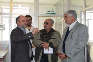 گزارش تصویری : بازدید جناب آقای باژیان مدیر کل محترم دفتر بازرسی و رسیدگی به شکایات استانداری از آزم