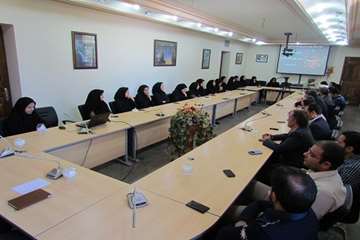 گزارش تصویری : برگزاری جلسه حجاب و عفاف و اقامه نماز و تقدیر از نفرات برتر برگزار شده در محل سالن کن