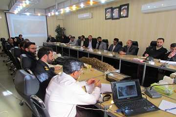گزارش تصویری: برگزاری جلسه آنفلوانزای فوق حاد پرندگان در محل استانداری با حضور مقامات استانی