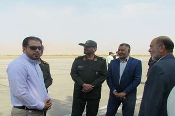 گزارش تصویری : حضور مدیر کل  و مسئول روابط عمومی اداره کل دامپزشکی استان کرمان در مراسم استقبال از ش