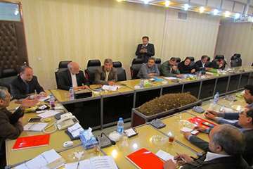 گزارش تصویری : برگزاری جلسه هماهنگی استانی کنتزل و پیشگیری آنفلوآنزای پرندگان  برگزار شده در محل است