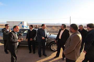 گزارش تصویری: بازدید ریاست سازمان دامپزشکی و مدیر کل دامپزشکی استان کرمان از کشتارگاه در حال احداث ج