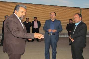 گزارش تصویری: بازدید ریاست سازمان دامپزشکی و مدیر کل دامپزشکی استان کرمان از کشتارگاه در حال احداث ج
