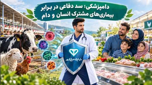 اینفوگرافی:دامپزشکی سد دفاعی در برابر بیماری های مشترک انسان و دام