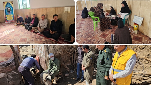 فتوکلیپ - برگزاری اردوی جهادی شبکه دامپزشکی شهرستان زرند به مناسبت هفته دولت 