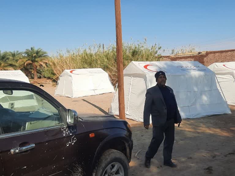 اعزام اکیپ های عملیاتی دامپزشکی به مناطق سیل زده شهرستان ریگان. 