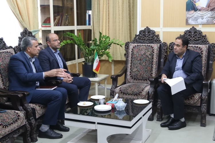 نشست هم‌اندیشی فرماندار زرند با مدیران کل استانی برای بررسی مسائل شهری